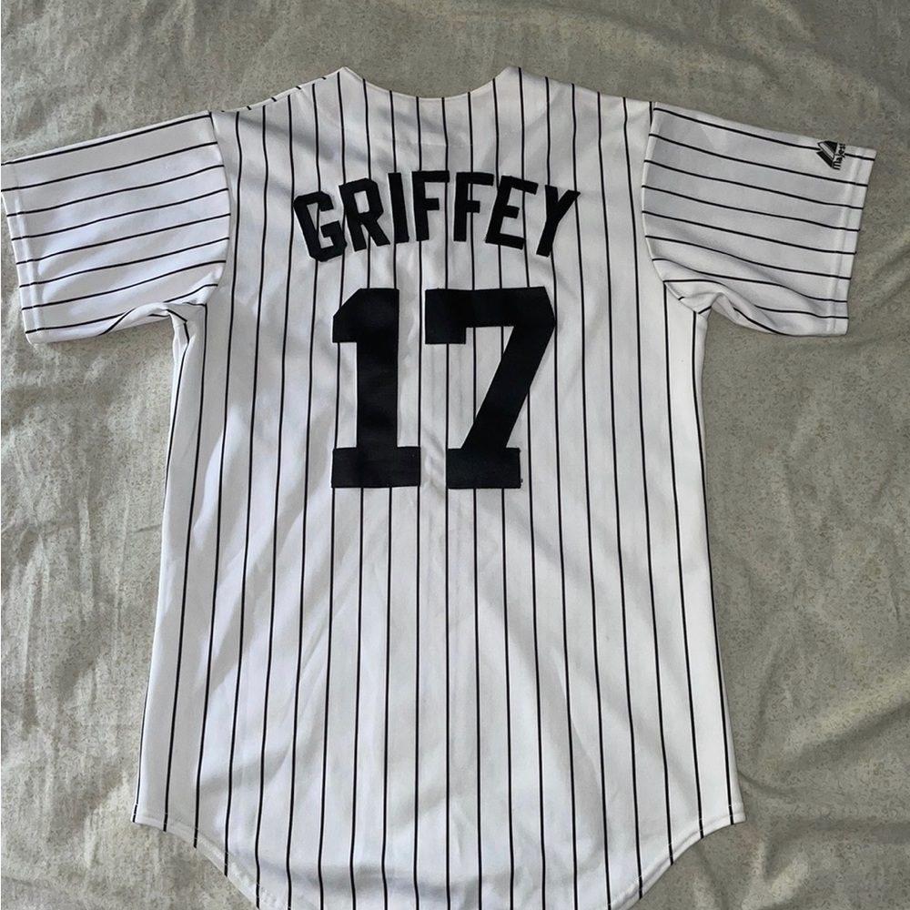 MLB Ken Griffey majestic jersey white sox size S new w/o tag.